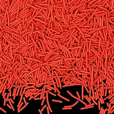 Red All Natural Jimmies Sprinkles đź’ź - Cool Mom Sprinkles